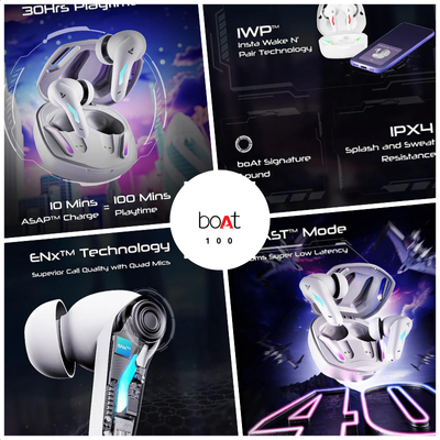 Pritifinds - Products - boAt Immortal 100 - Gaming earbuds