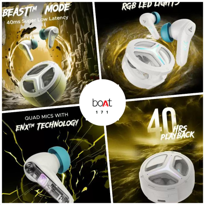 Pritifinds - Products - boAt Immortal 171 - Gaming earbuds