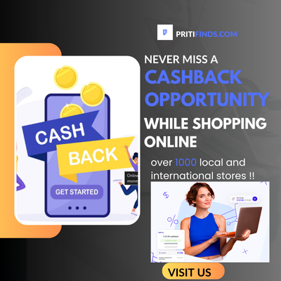 Pritifinds - Products - Giftmio cashback opportunity while shopping online!