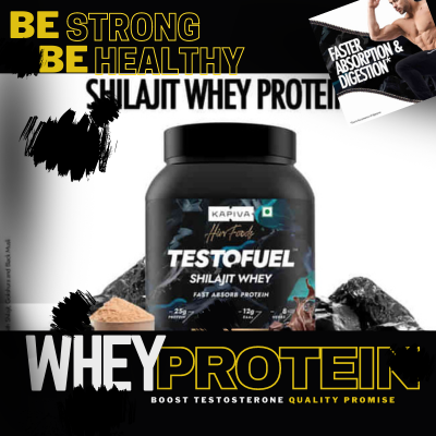 Pritifinds - Products - Testofuel Shilajit Whey Protein